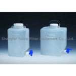 Nalgene 2321-0020 2321-0050 高温高压灭菌矩形细口大瓶,放水口