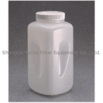 Nalgene 2123-0010 大广口方形瓶，高密度聚乙烯