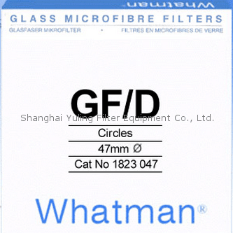Whatman 沃特曼 无黏合剂玻璃微纤维滤纸 Grade GF/D, 1823-025, 1823-047, 1823-090