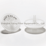 针头式过滤器, 聚偏氟乙烯(PVDF),代替whatman 6872-2502 6873-2502,pall 4406 4520, 25mm 0.2µm