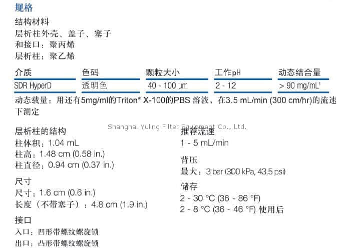 上海羽令过滤器材有限公司